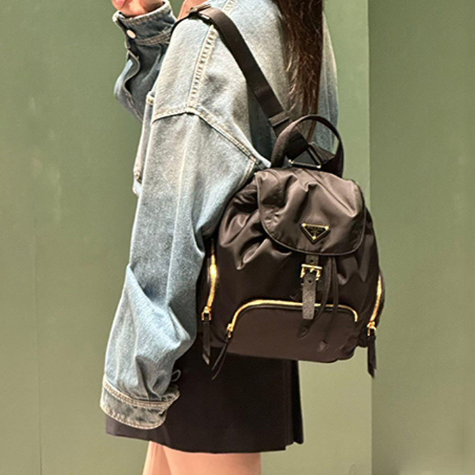 9a+ prada small re-nylon backpack